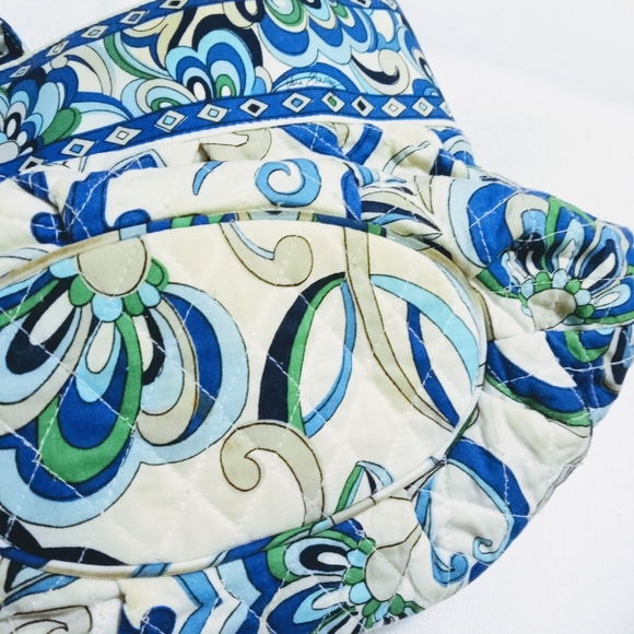 Vera Bradley small Mediterranean White tote - Picture 3 of 5